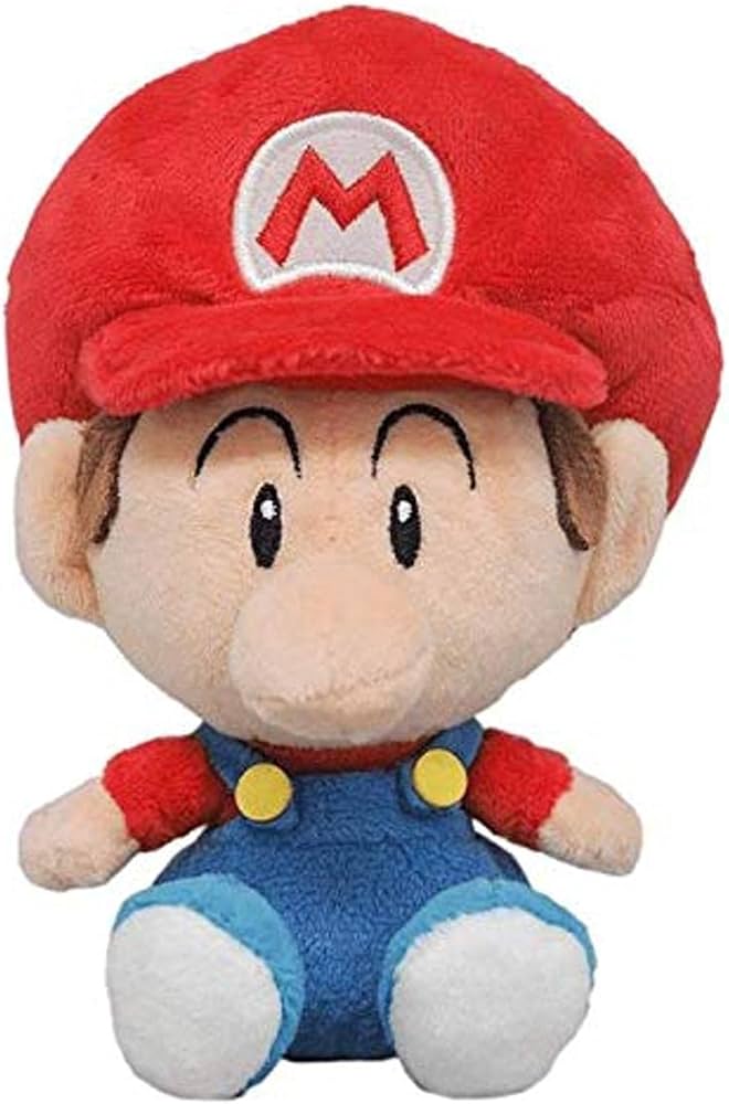 Little Buddy - 6" Baby Mario Plush (A08)
